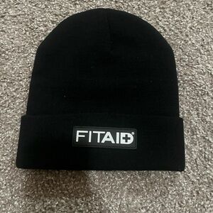 FITAID Black Beanie